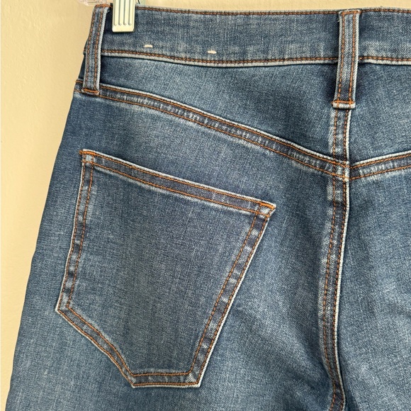 MUJI Soft Denim Straight Leg Jeans - Men's Size 30x32 - Blue - Unfinished Hems - Picture 10 of 15